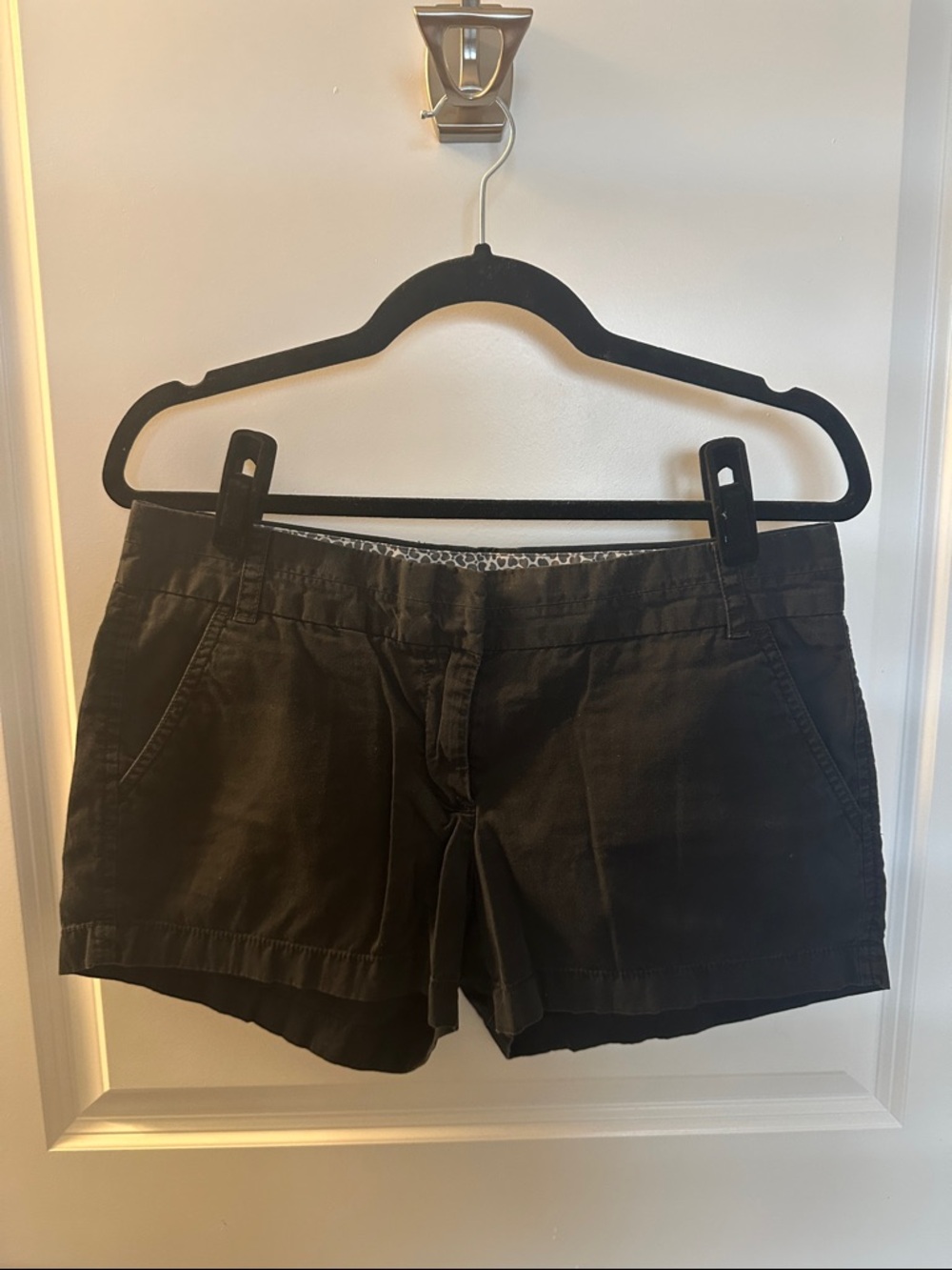 J. Crew Black Women's 3” Chino Shorts